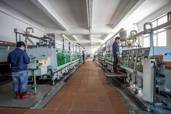 鑫海森蝕刻加工生產線 鑫海森蝕刻加工生產線